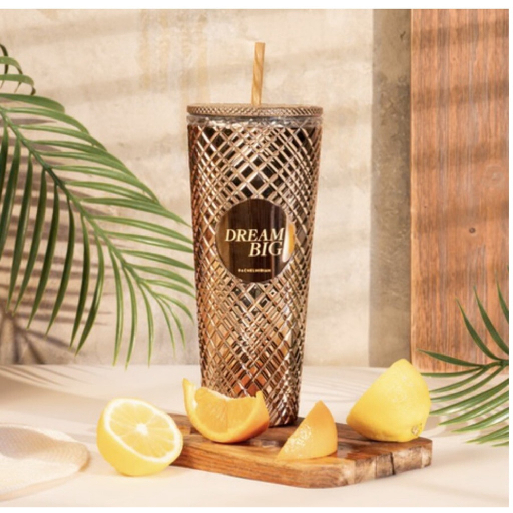 Rachel‎ Miriam Dream Big 20oz Tumbler gold bronze